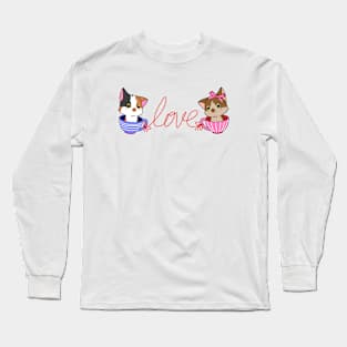 Kitten Love Long Sleeve T-Shirt